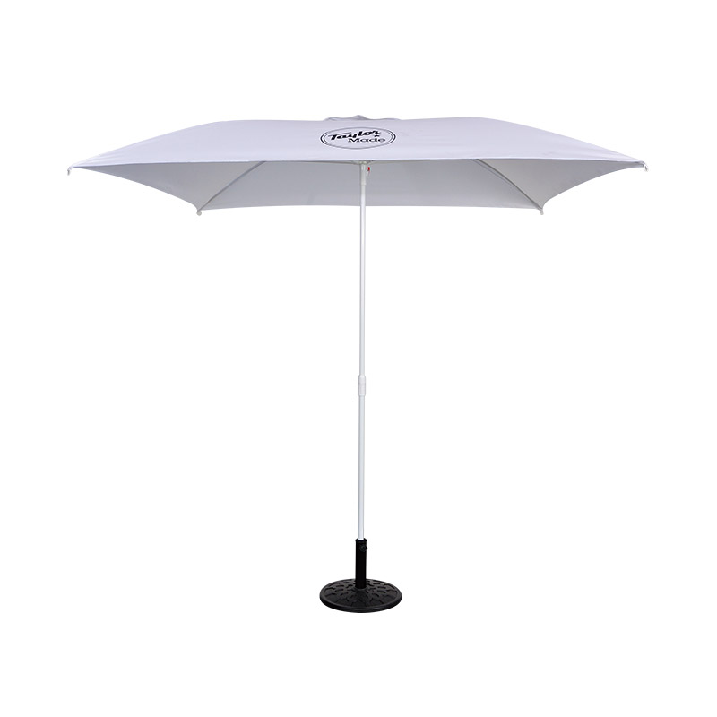 Quadratische Push-Pull-Mittelsäulen-Terrassenschirme